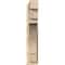 Ekena Millwork Merced Block Rough Sawn Outlooker, Douglas Fir, 6"W x 24"D x 32"H OUT06X24X32MRC05RDF - alternate 2